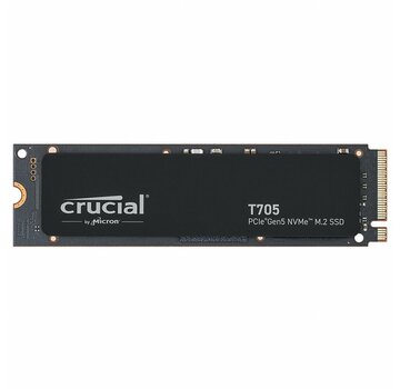 Crucial T705 | 2TB NVMe SSD | M.2 Gen5 | 14.500MB/s Lezen | 12.700MB/s Schrijven