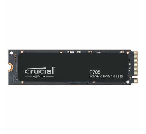 Crucial T705 | 2TB NVMe SSD | M.2 Gen5 | 14.500MB/s Lezen | 12.700MB/s Schrijven