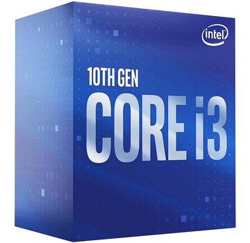 Intel Core i3-10105 | 6 Core | 4,1GHz (4,8GHz Turbo) | LGA 1200 | Processor | CPU