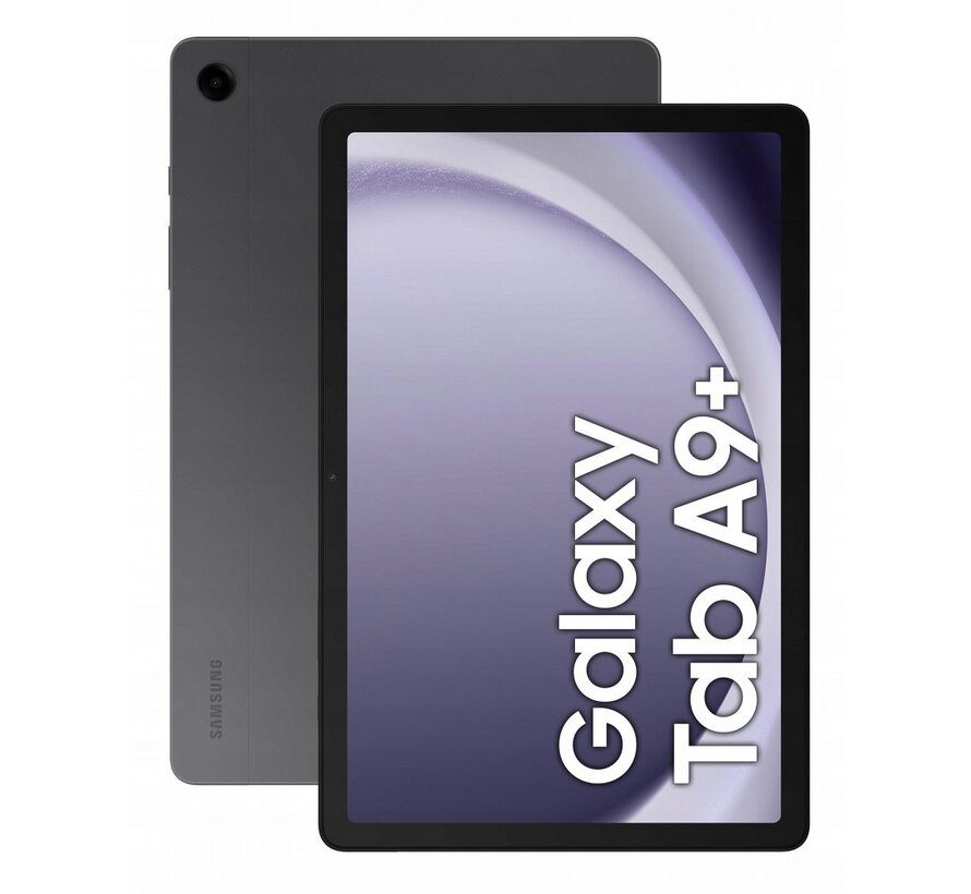 Galaxy Tab A9+ | 27,94 cm (11") | Android 14 | USB Type-C | 8 GB RAM | 128 GB Opslag | 7040mAh Batterij | 90Hz LCD | Grafiet