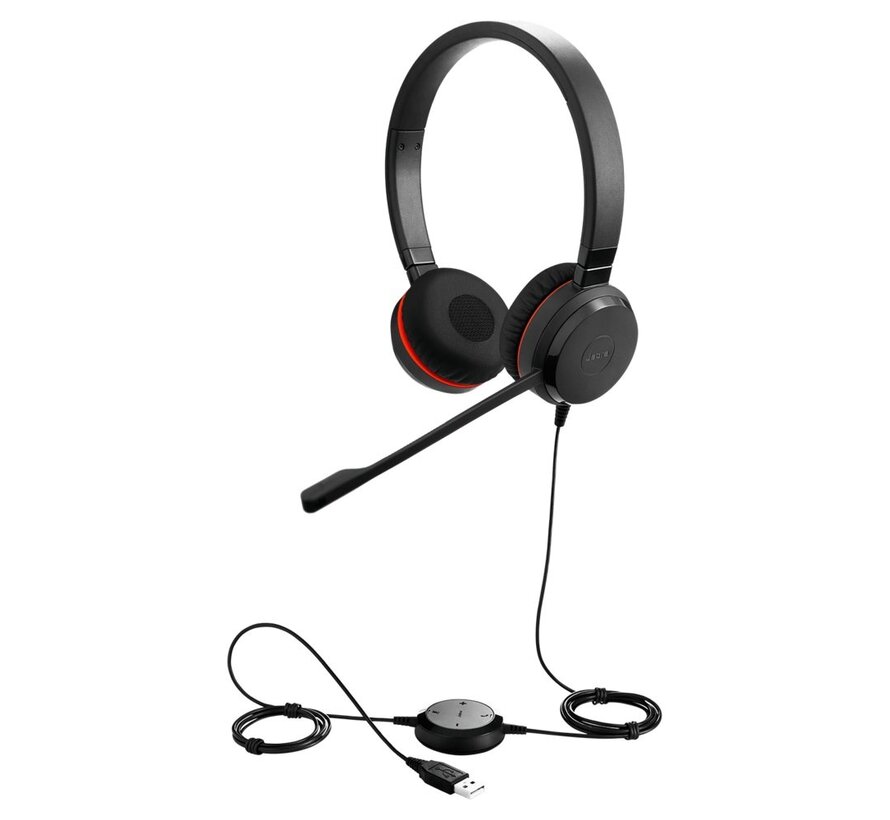 Evolve 20 | Bedrade USB On-Ear Headset | Stereo