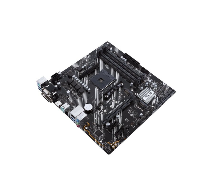 ASUS PRIME B550M-K | Socket AM4 | AMD B550 | 4xDDR4 | Micro-ATX | Moederbord