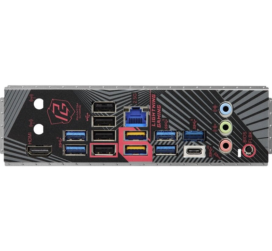 B650 PG Lightning | Socket AM5 | AMD B650 | 4xDDR5 | ATX | Moederbord | RENEWED (refurbished)
