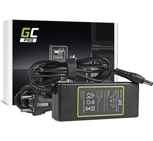 Greencell Green Cell AD27AP | 75W Laptoplader voor Toshiba | 19V 3.95A | 5.5 x 2.5 mm Connector