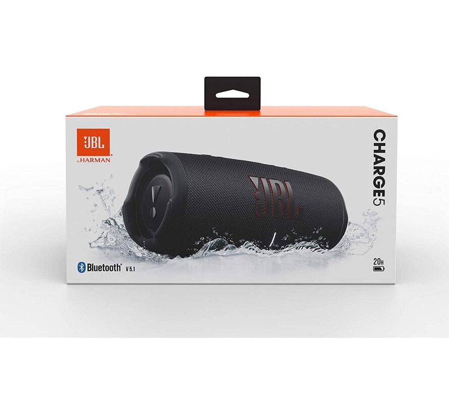 Charge 5 | Portable Bluetooth Speaker | Zwart