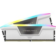 Corsair Vengeance RGB Wit | 32GB 2x16GB DDR5 | 5200MHz | DIMM | CL40 | Geheugenmodule | RAM