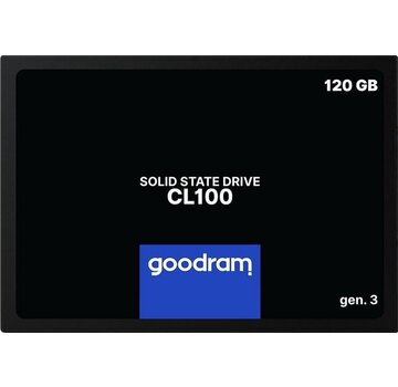 Goodram CL100 | 120GB SATA SSD | 2.5'' | 500MB/s Lezen | 360MB/s Schrijven