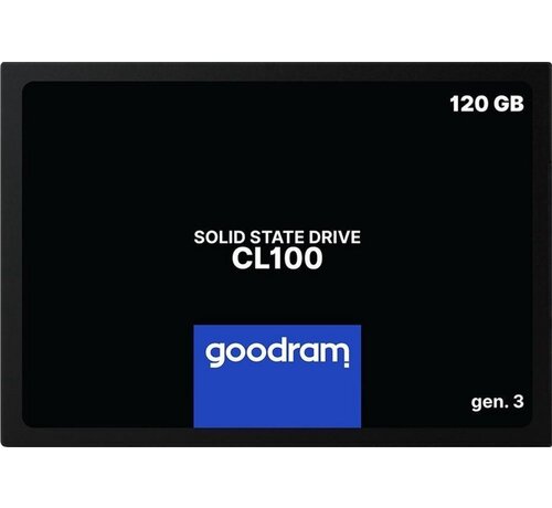 Goodram CL100 | 120GB SATA SSD | 2.5'' | 500MB/s Lezen | 360MB/s Schrijven