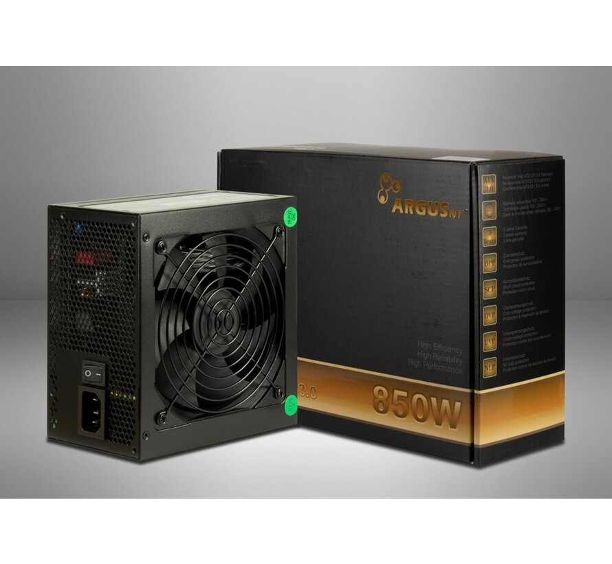 ArgusNT BPS-850W | 850 Watt Bronze ATX 3.1 | Voeding | PSU