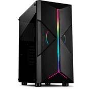Inter-Tech IT-3306 CAVY RGB | Tower Case | Zwart