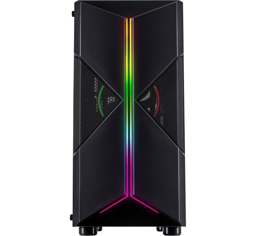 IT-3306 CAVY RGB | Tower Case | Zwart