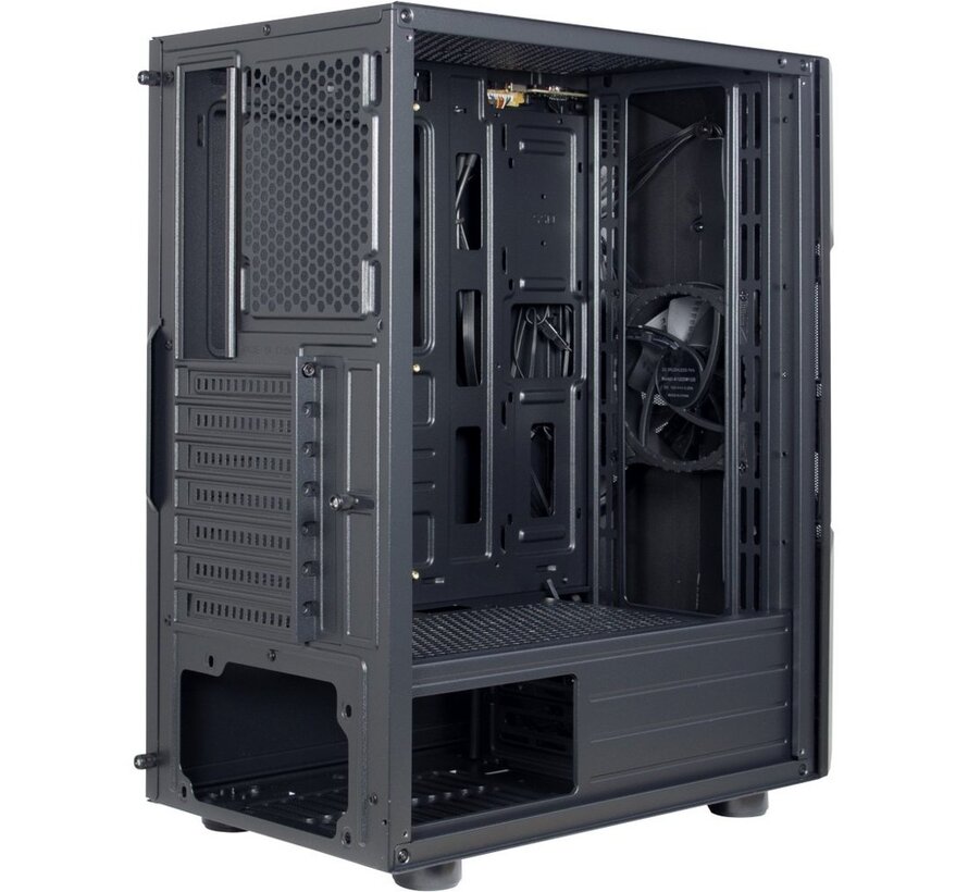 IT-3306 CAVY RGB | Tower Case | Zwart