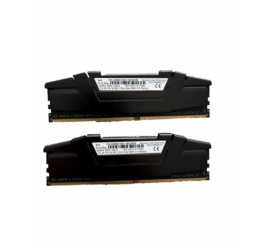 G.Skill Ripjaws V | 2x8GB DDR4 | 3200MHz | DIMM | CL16 | Geheugenmodule | RAM