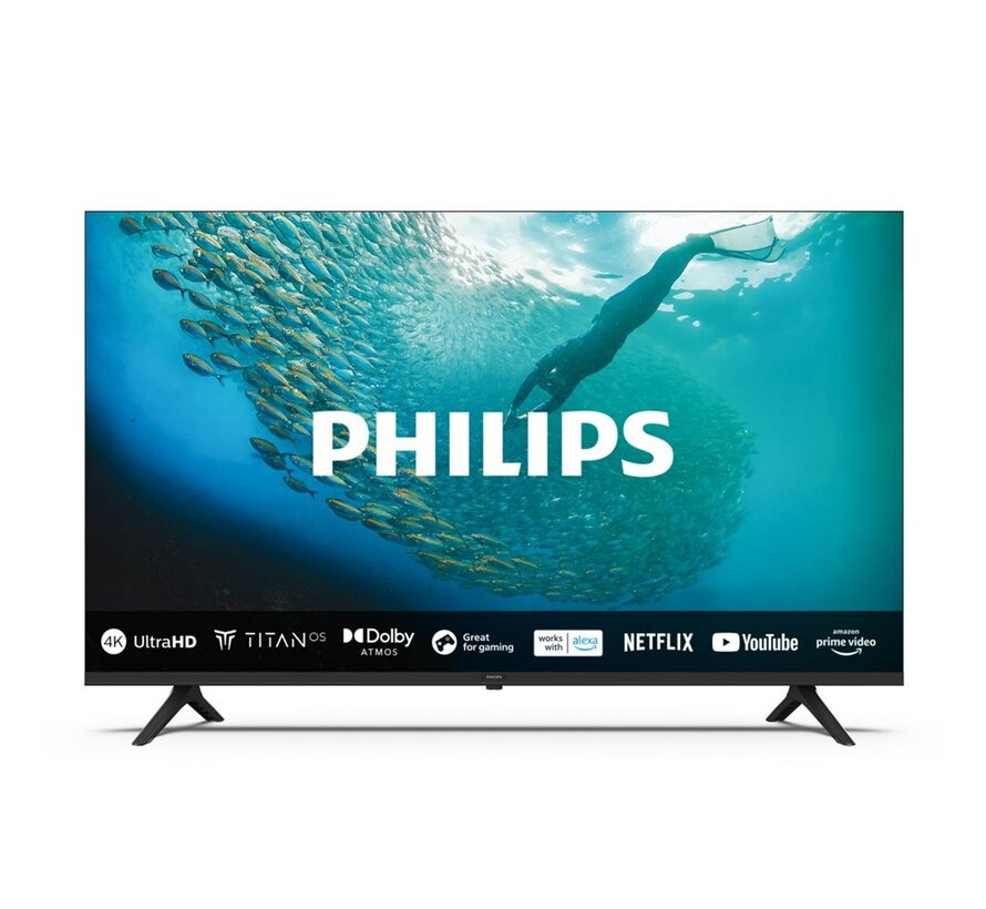75PUS7009/12 | 75'' Ultra HD 4K | LED Smart TV | Wifi | Titan OS | HDR10+ | 60Hz
