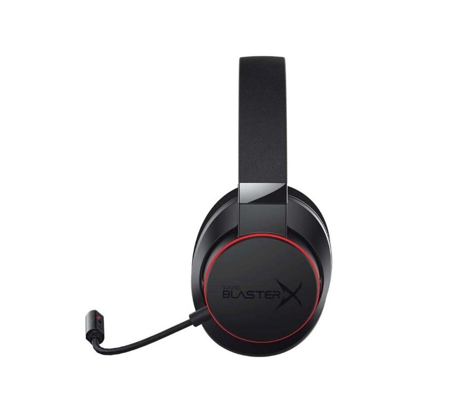 Creative Sound BlasterX H6 | Bedrade Over-ear Gaming Headset | USB-A & 3.5mm | Zwart & RGB