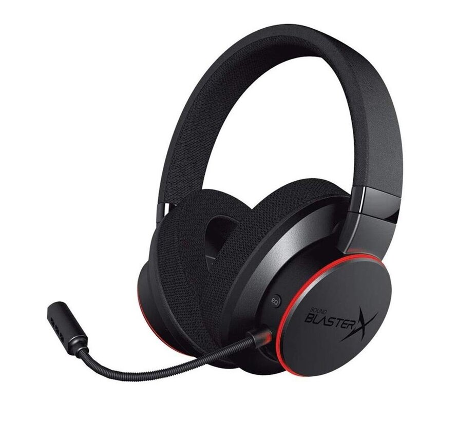 Creative Sound BlasterX H6 | Bedrade Over-ear Gaming Headset | USB-A & 3.5mm | Zwart & RGB