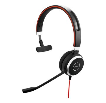 Jabra Evolve 40 MS | Mono Bedrade On-Ear Headset | Zwart