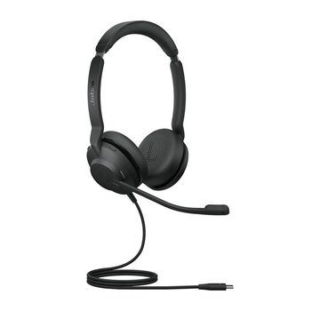 Jabra Evolve2 30 UC | Mono Bedrade On-Ear Headset USB-C | Zwart