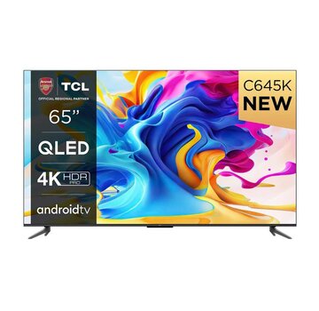 TCL 65C645 | 65'' Ultra HD 4K | QLED Smart TV | Wifi | Google TV | HDR10+ | 60Hz