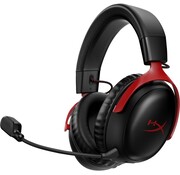 HyperX Cloud III | Draadloze Over-ear Gaming Headset | USB-A & USB-C Receiver | Zwart/Rood