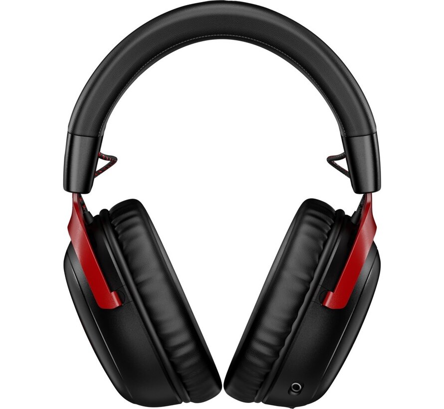 Cloud III | Draadloze Over-ear Gaming Headset | USB-A & USB-C Receiver | Zwart/Rood