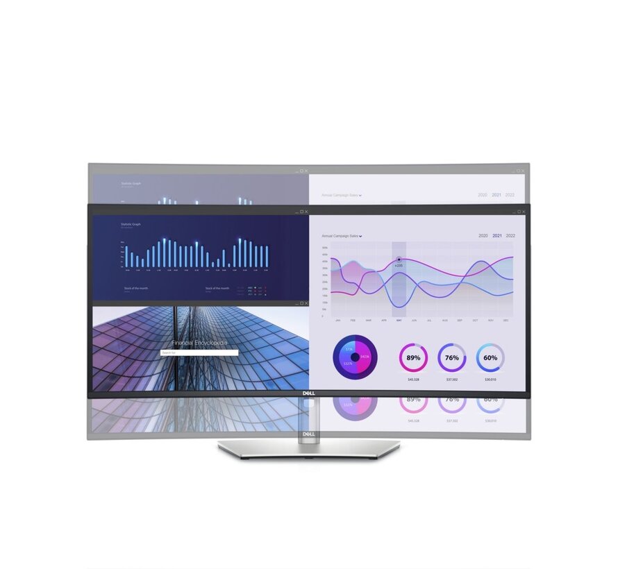 DELL UltraSharp U3423WE 34.1" | 3440x1440 IPS | 60Hz | Ultrawide Monitor