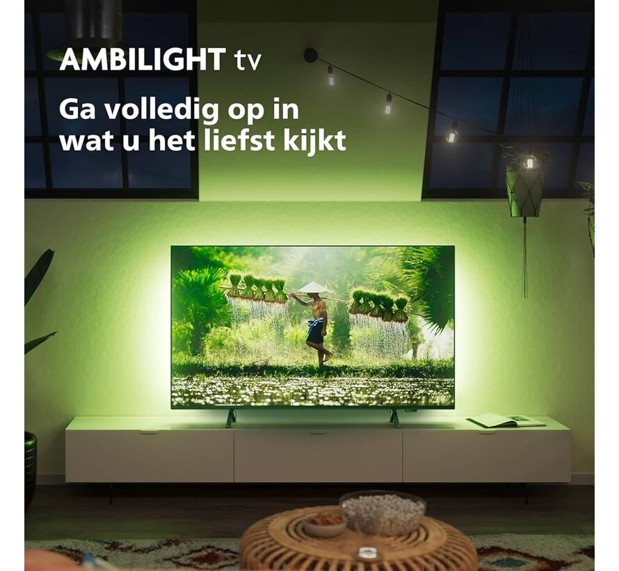 50PUS8309/12 | 50'' Ultra HD 4K | LED Ambilight Smart TV | Wifi | Titan OS | HDR10+ | 60Hz