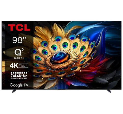 TCL C69 98C69B | 98'' Ultra HD 4K | QLED Smart TV | Wifi | Google TV | Dolby Vision | 60Hz