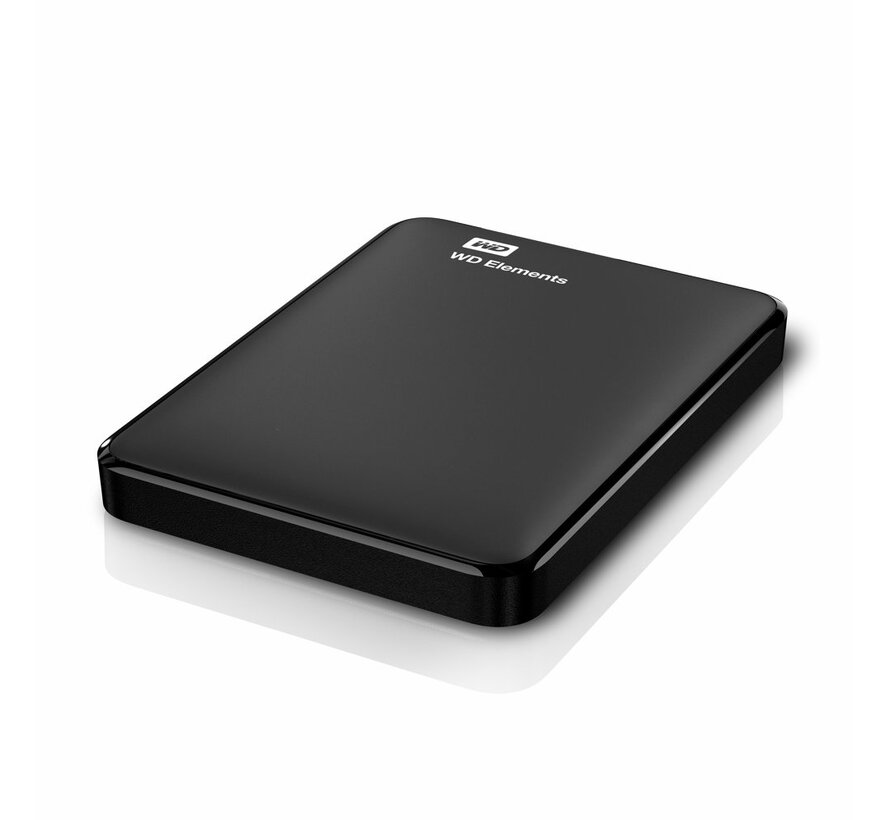 WD Elements Portable Externe Harde Schijf | 4TB | USB 3.0 | Zwart