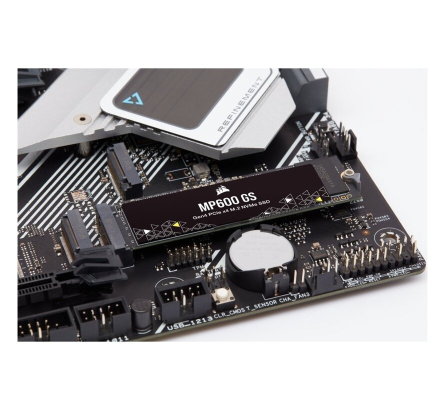 MP600 GS | 1TB NVMe SSD | M.2 Gen4 | 4.800MB/s Lezen | 3.900MB/s Schrijven