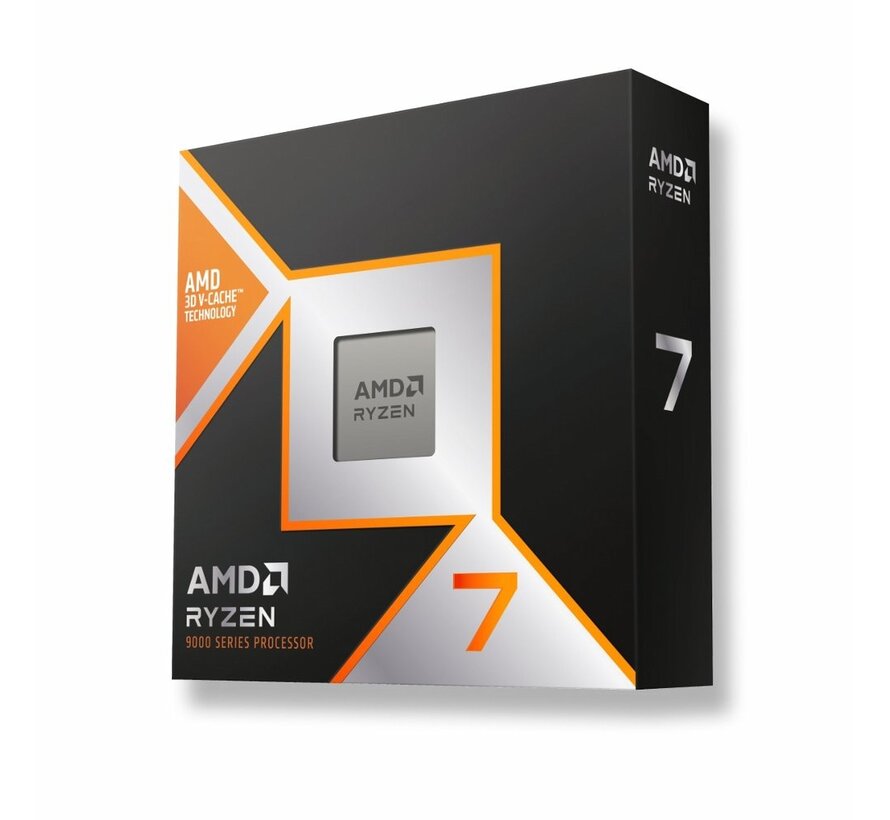Ryzen 7 9800X3D | 8 Core | 4,7 GHz (5,2GHz Turbo) | AM5 | 3D V-Cache | Processor | CPU