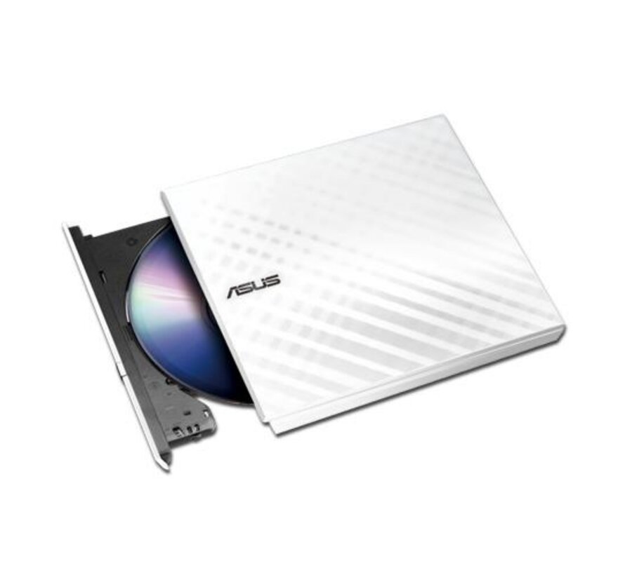 ASUS SDRW-08D2S-U Lite | Extern Optisch Station | DVD±R/RW | USB | Wit