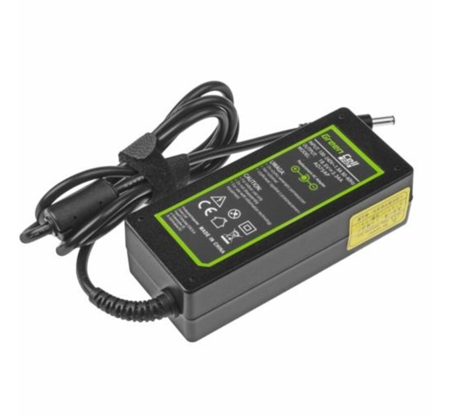 Green Cell AD75AP | Dell Notebook Lader | 65 Watt | 1.2 Meter