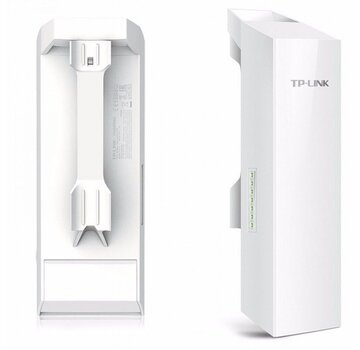 TP-Link CPE210 | WiFi 4 Outdoor Access Point | 300 Mbit/s | Passief PoE (met Adapter) | Inclusief Mastmontagebeugel