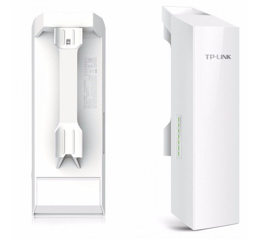 CPE210 | WiFi 4 Outdoor Access Point | 300 Mbit/s | Passief PoE (met Adapter) | Inclusief Mastmontagebeugel