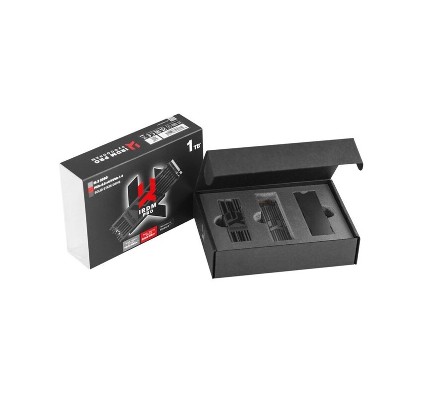IRDM PRO | 2TB NVMe SSD | M.2 Gen4 | 7.000MB/s Lezen | 6.850MB/s Schrijven | Heatsink