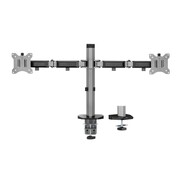 ACT AC8336 flat panel bureau steun 81,3 cm (32") Klem/doorvoer Zilver