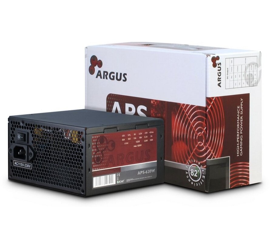 Argus APS | 620 Watt ATX PSU | Power Supply | Voeding