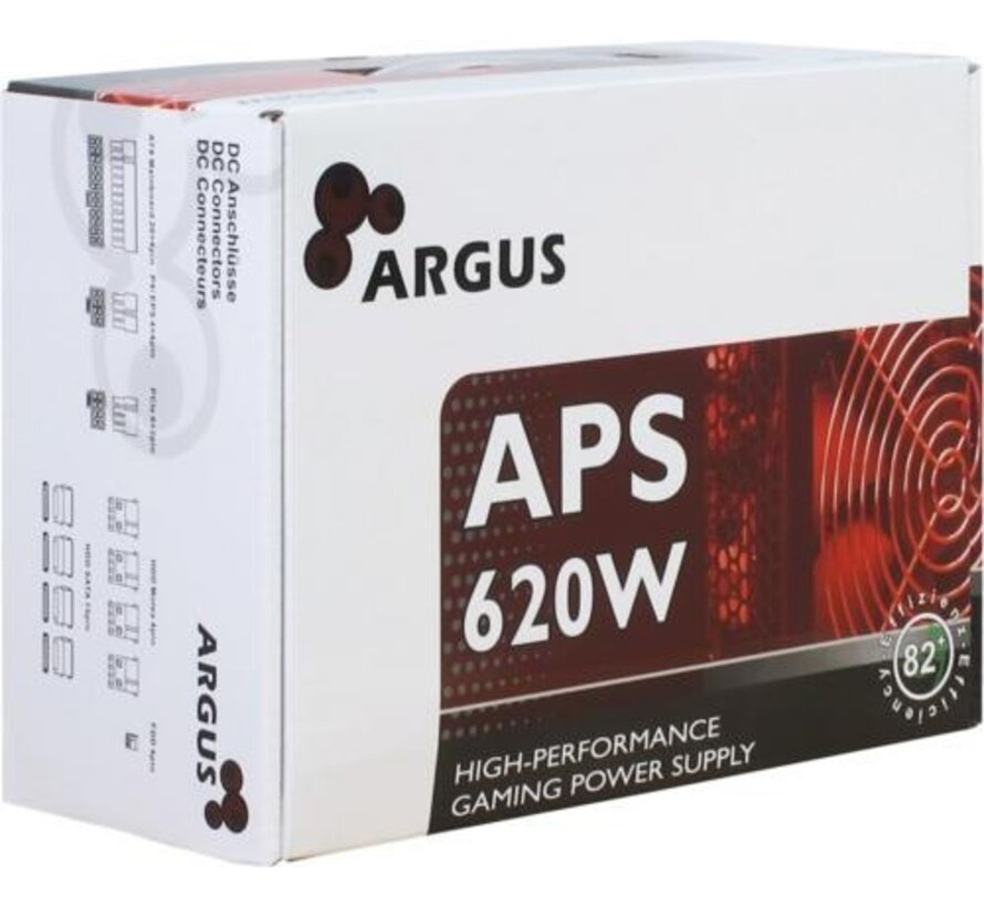 Argus APS | 620 Watt ATX PSU | Power Supply | Voeding