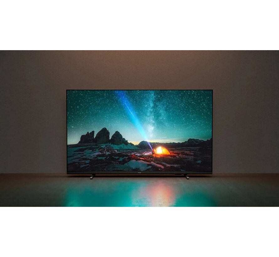 50PUS7609/12 50" | Ultra HD 4K LED Smart TV | Titan OS + Wifi | HDR10+ voor Levendige Kleuren en Details | Strak Design | 60Hz