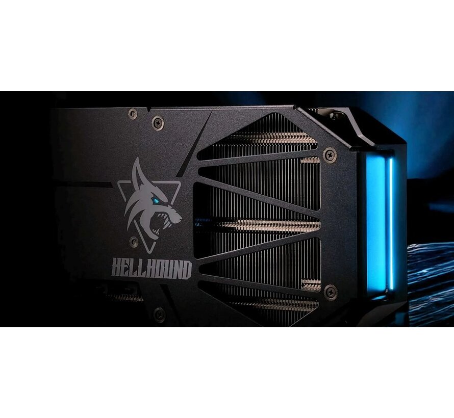 Hellhound AMD Radeon RX 9070 XT | 16GB GDDR6 VRAM | Videokaart | GPU | AMD