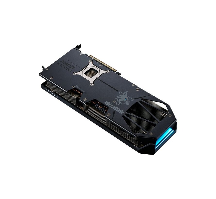 Hellhound AMD Radeon RX 9070 XT | 16GB GDDR6 VRAM | Videokaart | GPU | AMD