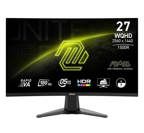 MSI MAG 27CQ6F 27" | 2560x1440 VA | 180Hz | Gaming Monitor