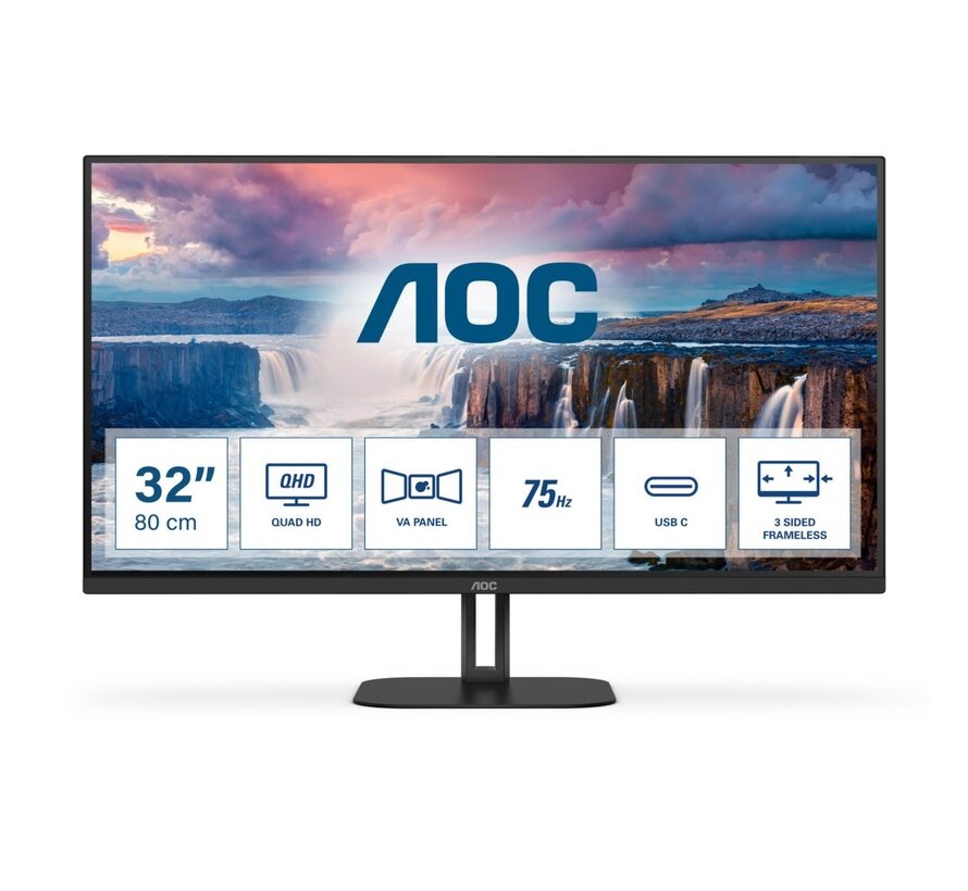 Q32V5CE/BK 31.5" | 2560 x 1440 VA | 75Hz | Monitor