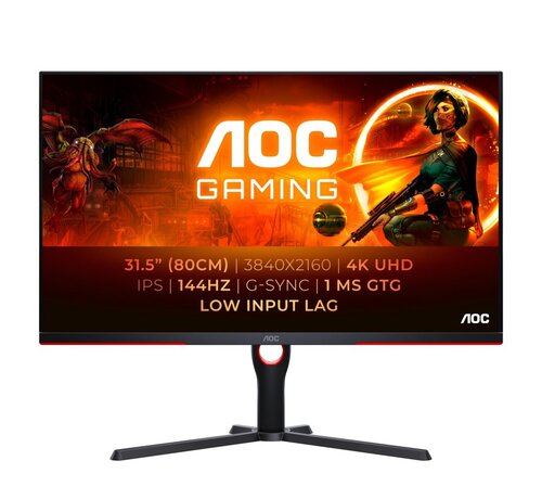 AOC AGON U32G3X 31.5" | 3840x2160 4K IPS | 144Hz | Gaming Monitor