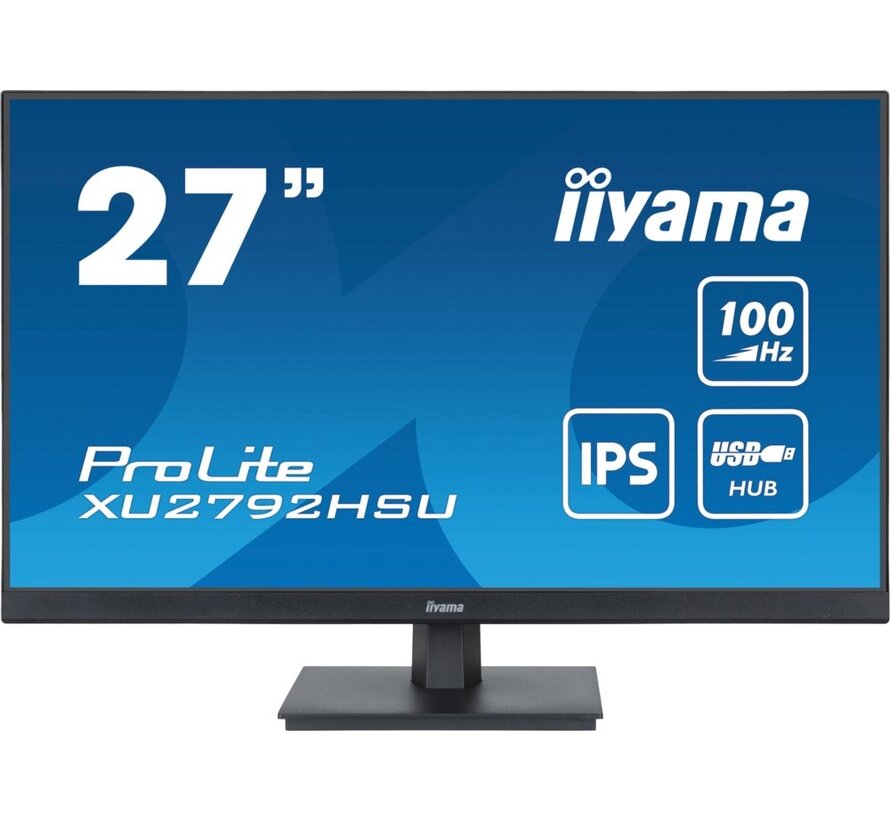 iiyama ProLite XU2792HSU-B6 27" | 1920x1080 IPS | 100Hz | USB Hub | Monitor