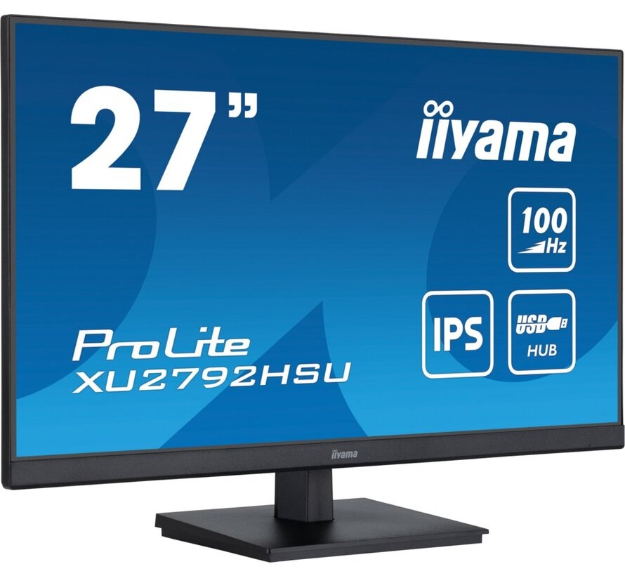 iiyama ProLite XU2792HSU-B6 27" | 1920x1080 IPS | 100Hz | USB Hub | Monitor