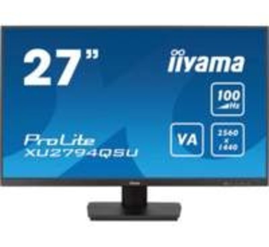 iiyama XU2794QSU-B6 27" | 2560 x 1440 IPS | 100Hz | Monitor
