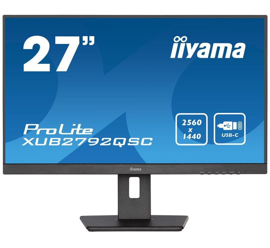 iiyama XUB2792QSC-B5 27" | 2560 x 1440 IPS | 75Hz | Monitor