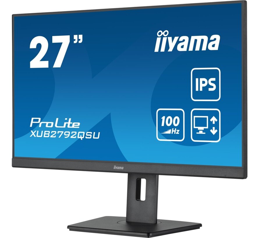 iiyama ProLite XUB2792QSU-B6 27" | 2560x1440 IPS | 100Hz | Monitor